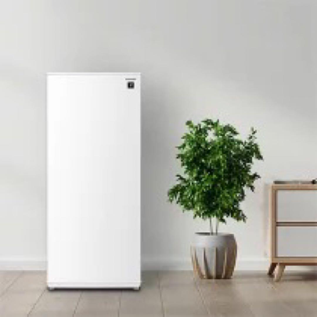 【中古】SHARP 冷蔵庫 FJ-HF13H-W 126L スノーホワイト