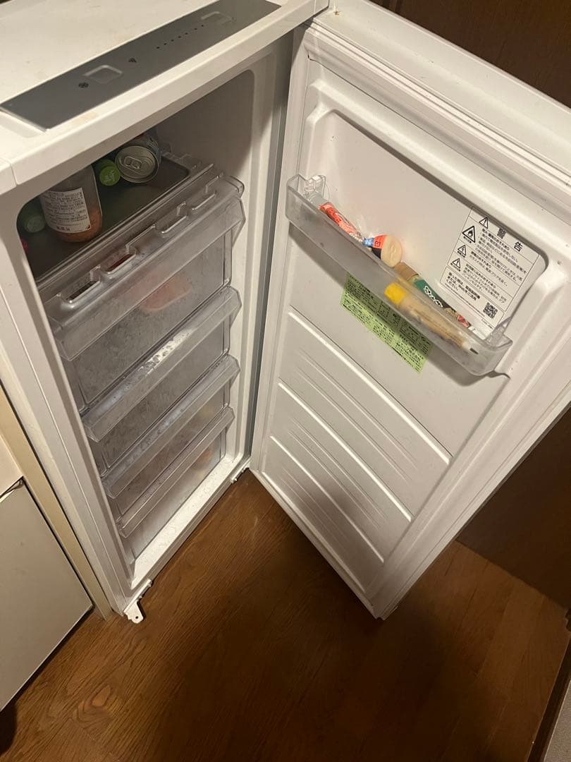 【中古】SHARP 冷蔵庫 FJ-HF13H-W 126L スノーホワイト