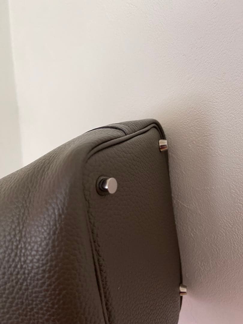 専用　本革ハンドバッグ　キューブバッグ　バケツ型バッグPM手縫い