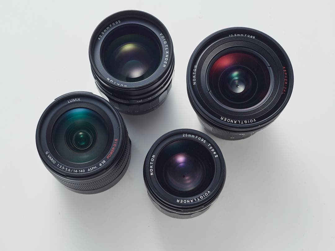 Blackmagic ポケシネ４K とNOKTONレンズセット