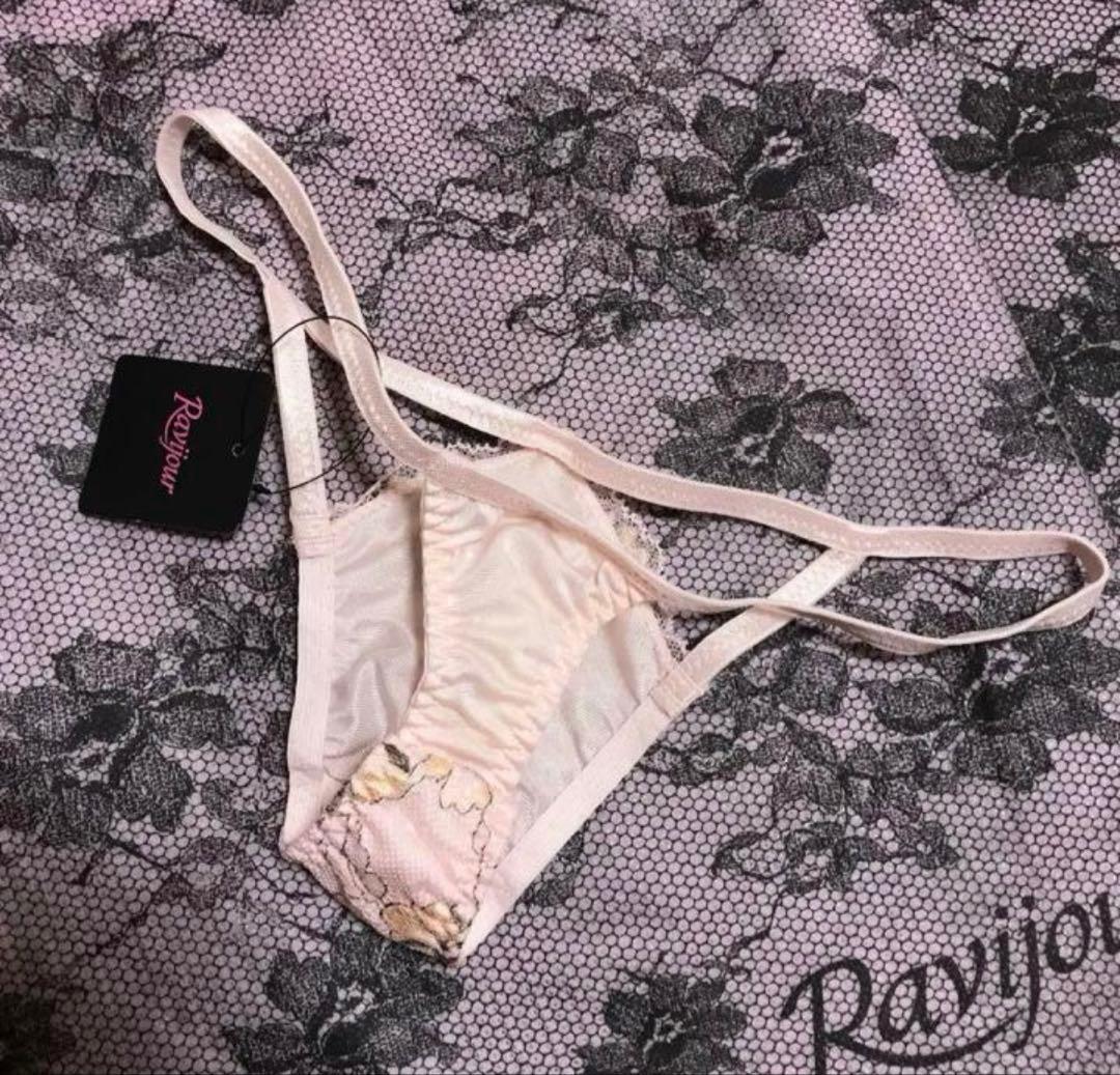 ☆Ravijour☆ギザギザピンク☆C65-70Tバック☆セット