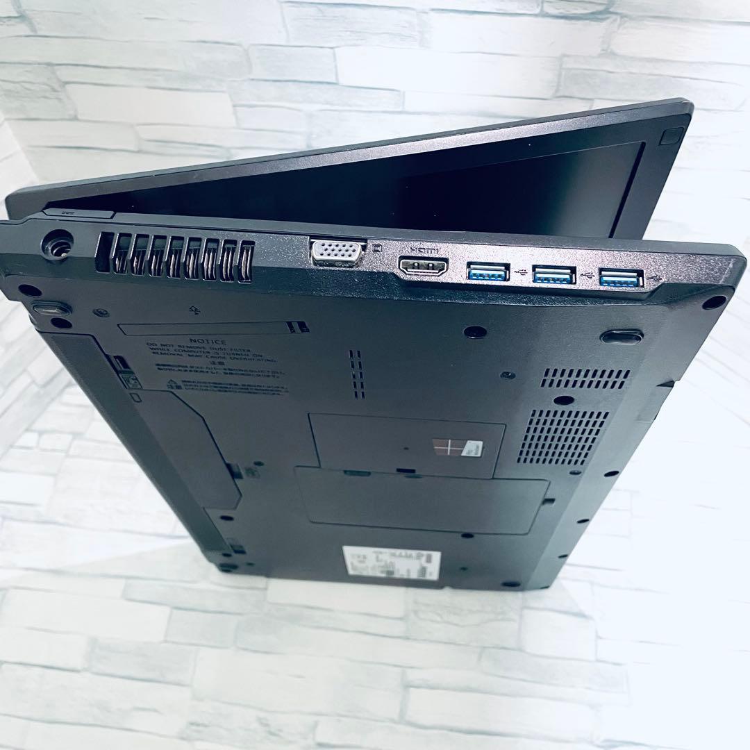 富士通ノートパソコン Win11 Core i5 オフィス バッテリー良好