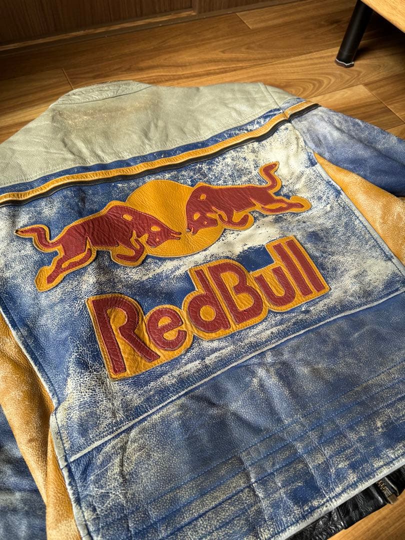 レーシングジャケットRed Bull 革ジャン