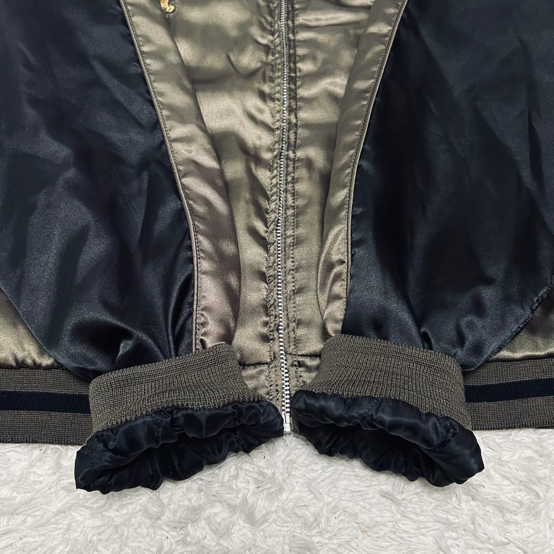 希少 廃盤 Habu box ハブボックス 琉球 シーサー 中綿 スカジャン L