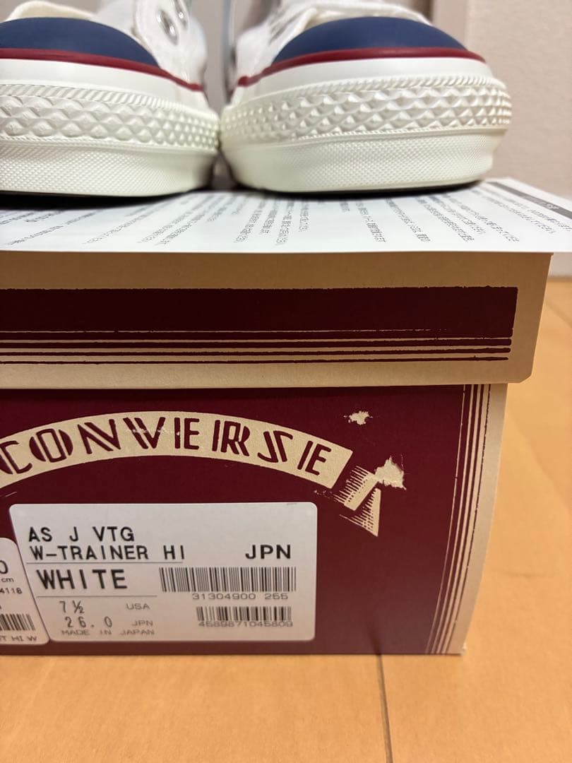 靴 Converse timeline as j Vtg w-trainer hi