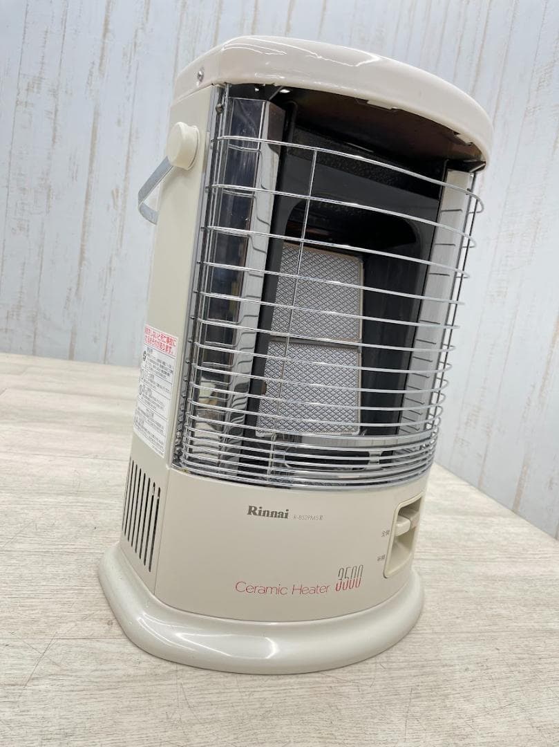 リンナイ ガスストーブ R-852PMSⅢ-402 都市ガス 13年製 動作確認