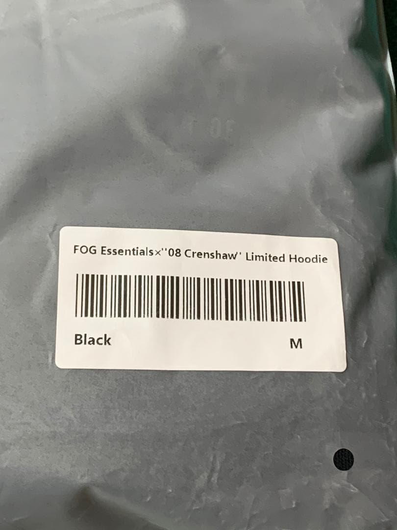 FOG TMC×ESSENTIALS HOODIE SIZE M