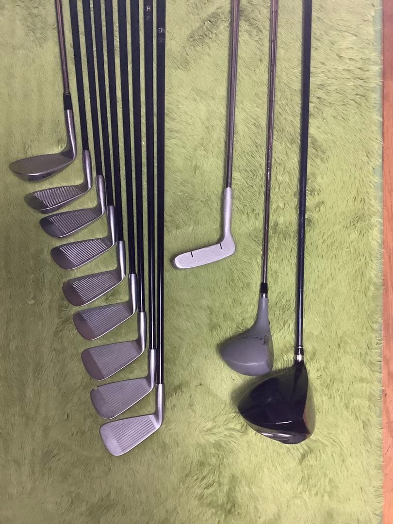 メンズ　ゴルフクラブセット　マックテック他12本セット　キャディバッグ付