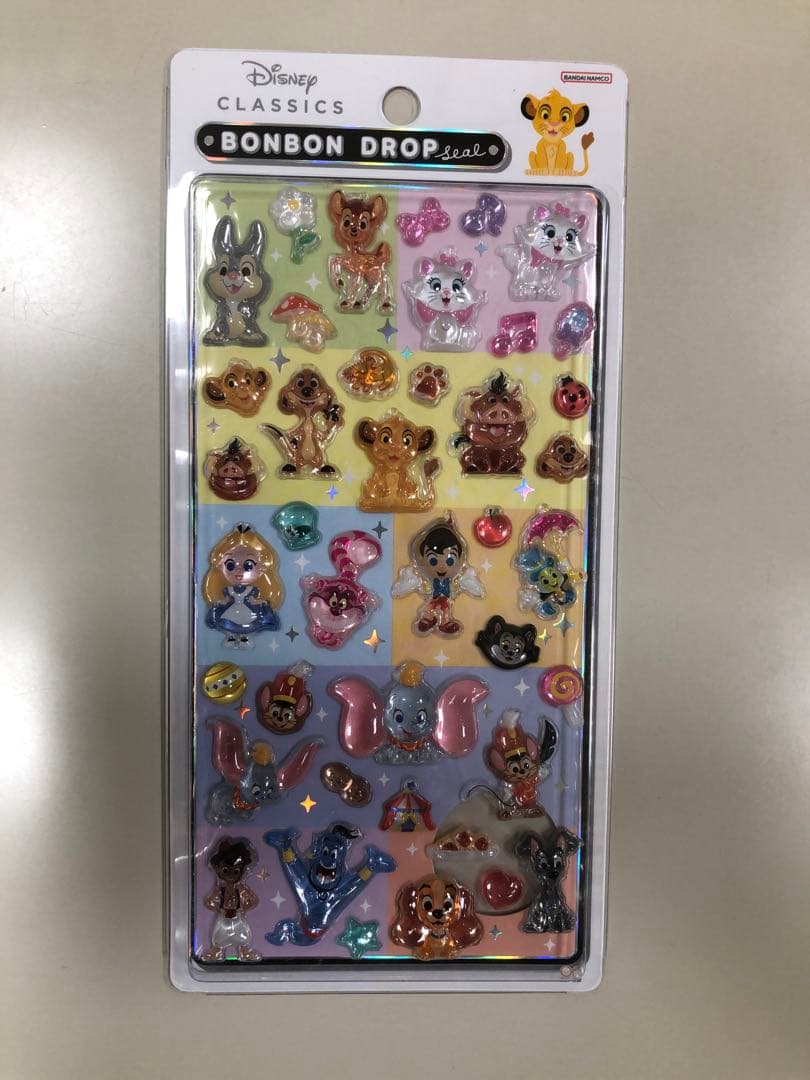 【正規品】ディズニー　ボンボンドロップ シール　8種類