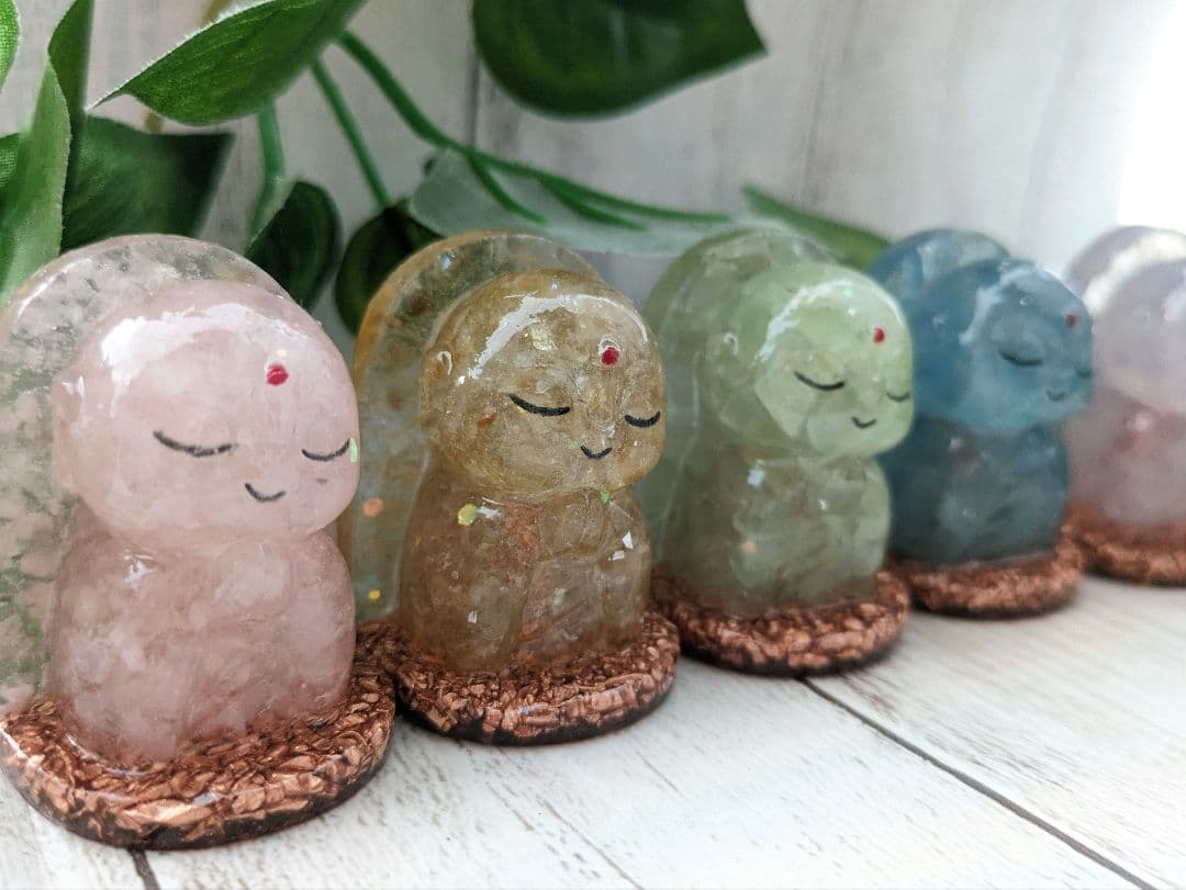 あとにも先にもこの１セットのみ！六地蔵のオルゴナイト☆