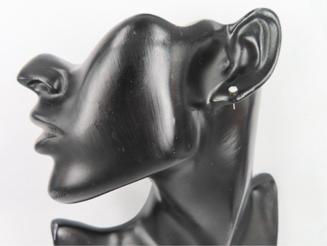 ワ*イ様 【本物保証】Pt900 天然ダイヤモンド ピアス｜片方0.2刻印＆0.