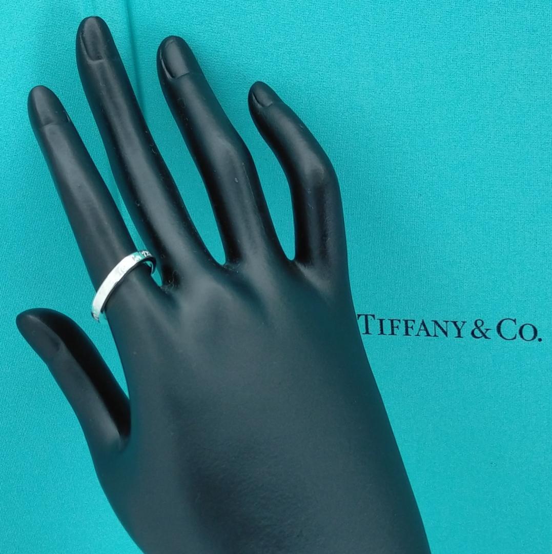 ★SALE★【ティファニー】ノーツ　ナロー　リング　１３号　2609