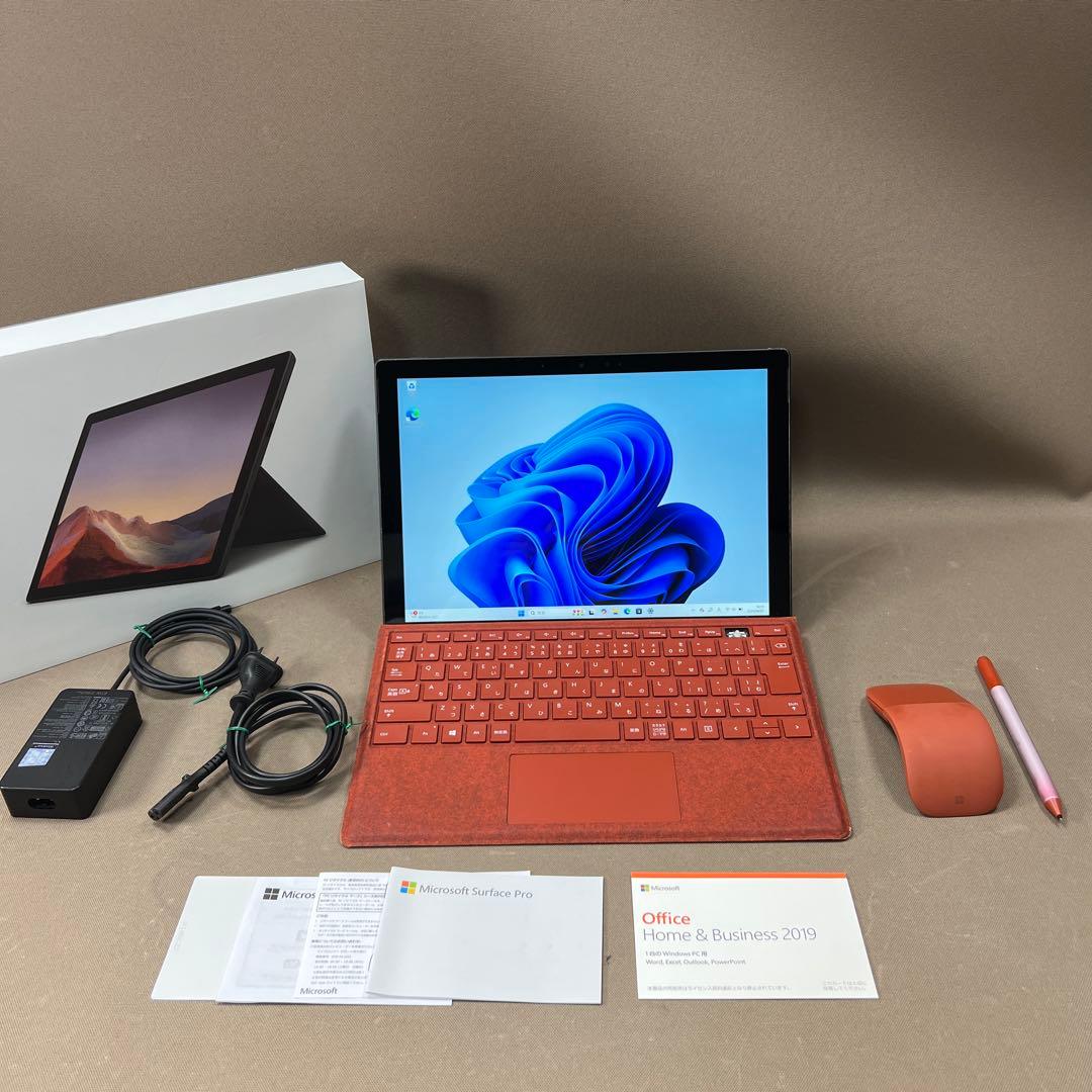 Windowsタブレット本体 Office2019 Surface Pro 7 Windows11