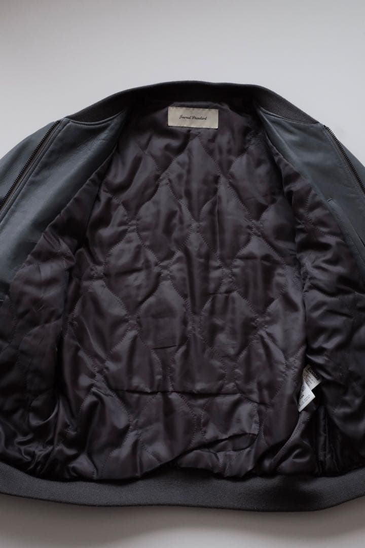 Journal Standard 羊革 ラムレザー MA-1 ブルゾン M