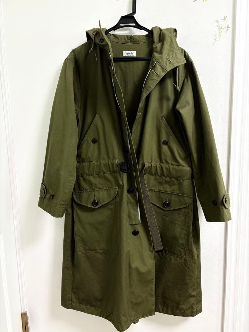 chimala VENTILE チマラ M-47モッズミリタリーコートカーキ