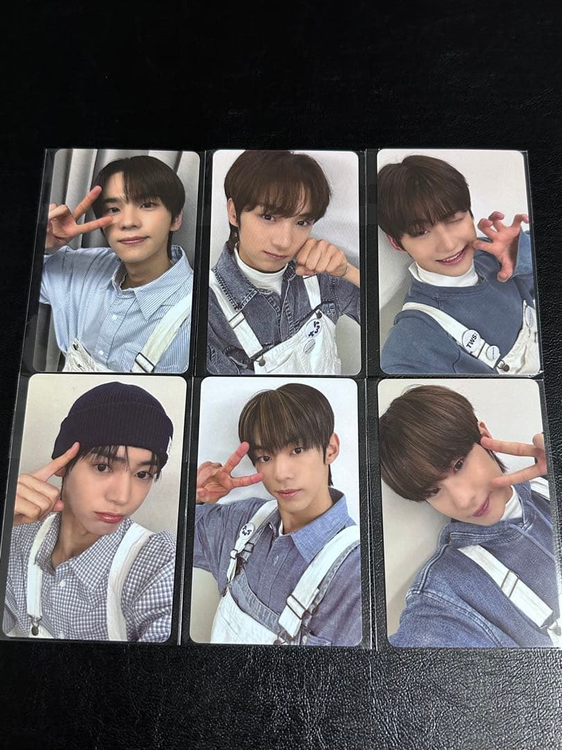 TWS Sparkling Blue weverse ラキドロ トレカ コンプ