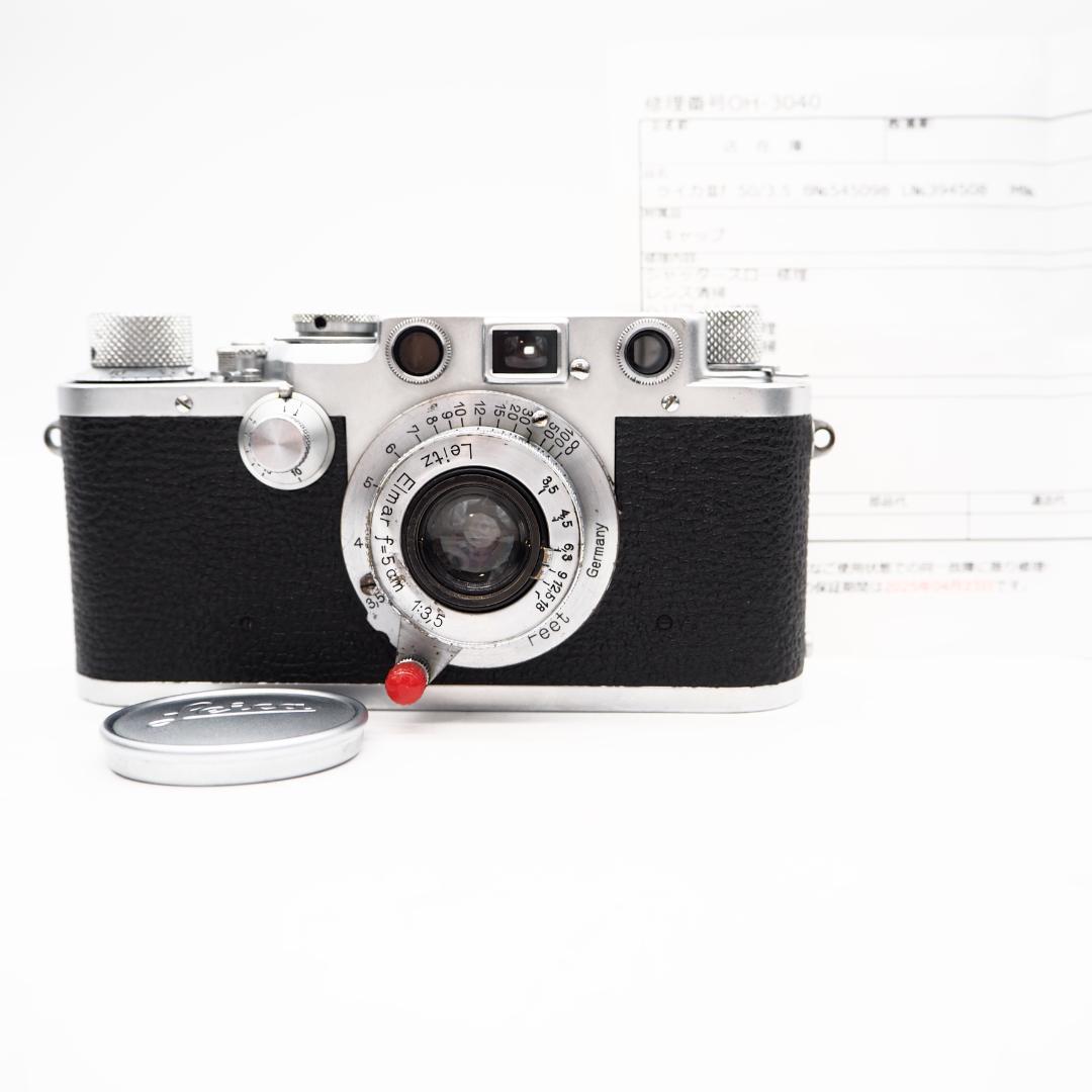 【メンテナンス済品】Leica IIIf 前期型 ブラックシンクロ