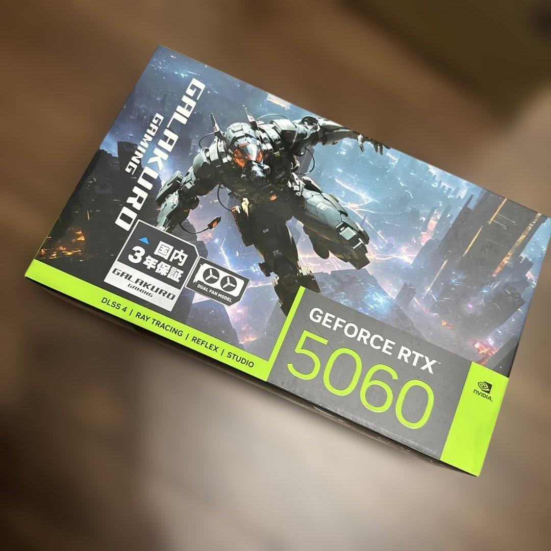 【新品未開封】GeForce RTX 5060 玄人志向 グラフィックボード