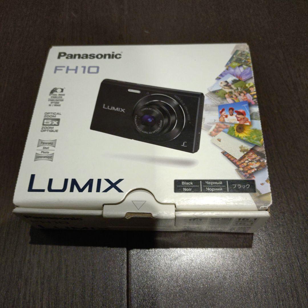 Panasonic LUMIX DMC-FH10 ブラック本体と付属品&箱付