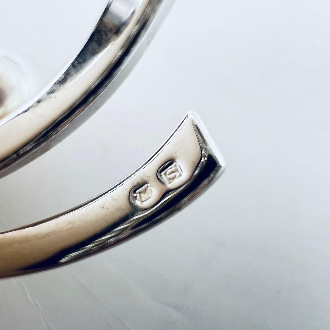 超美品　ミキモト　アコヤパール　12粒　6.5mm-4mm シルバーブローチ