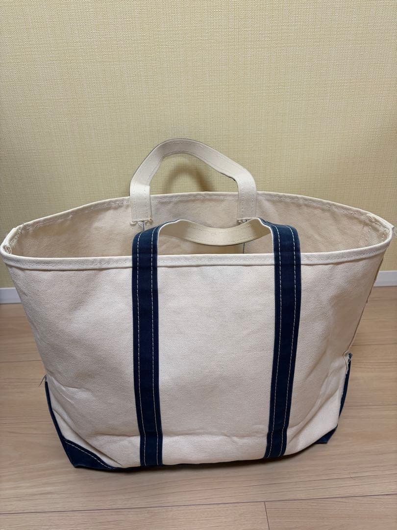 L.L.Bean Boat and Tote トートバッグ ネイビー　90年代