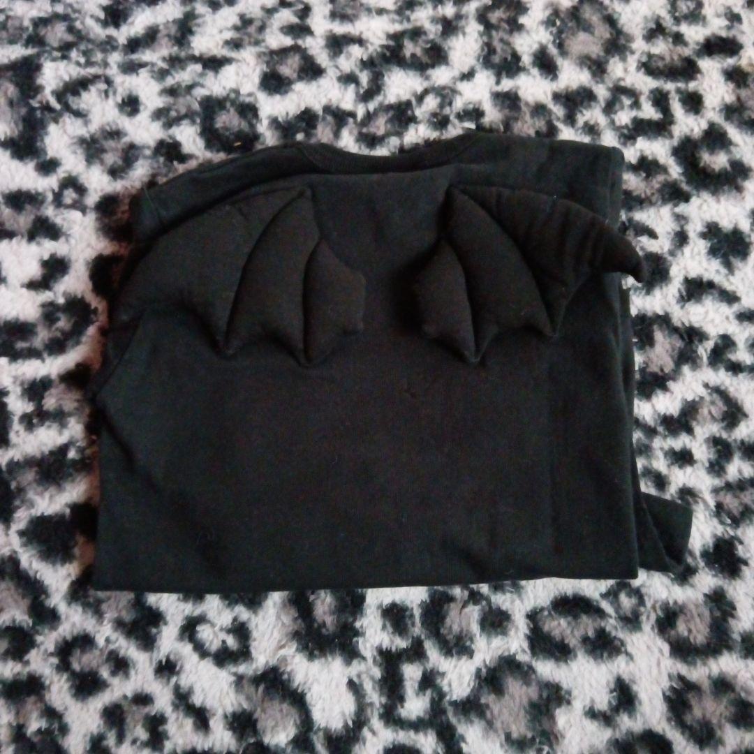 ヒステリックミニ　デビル　羽付き　ロンパース