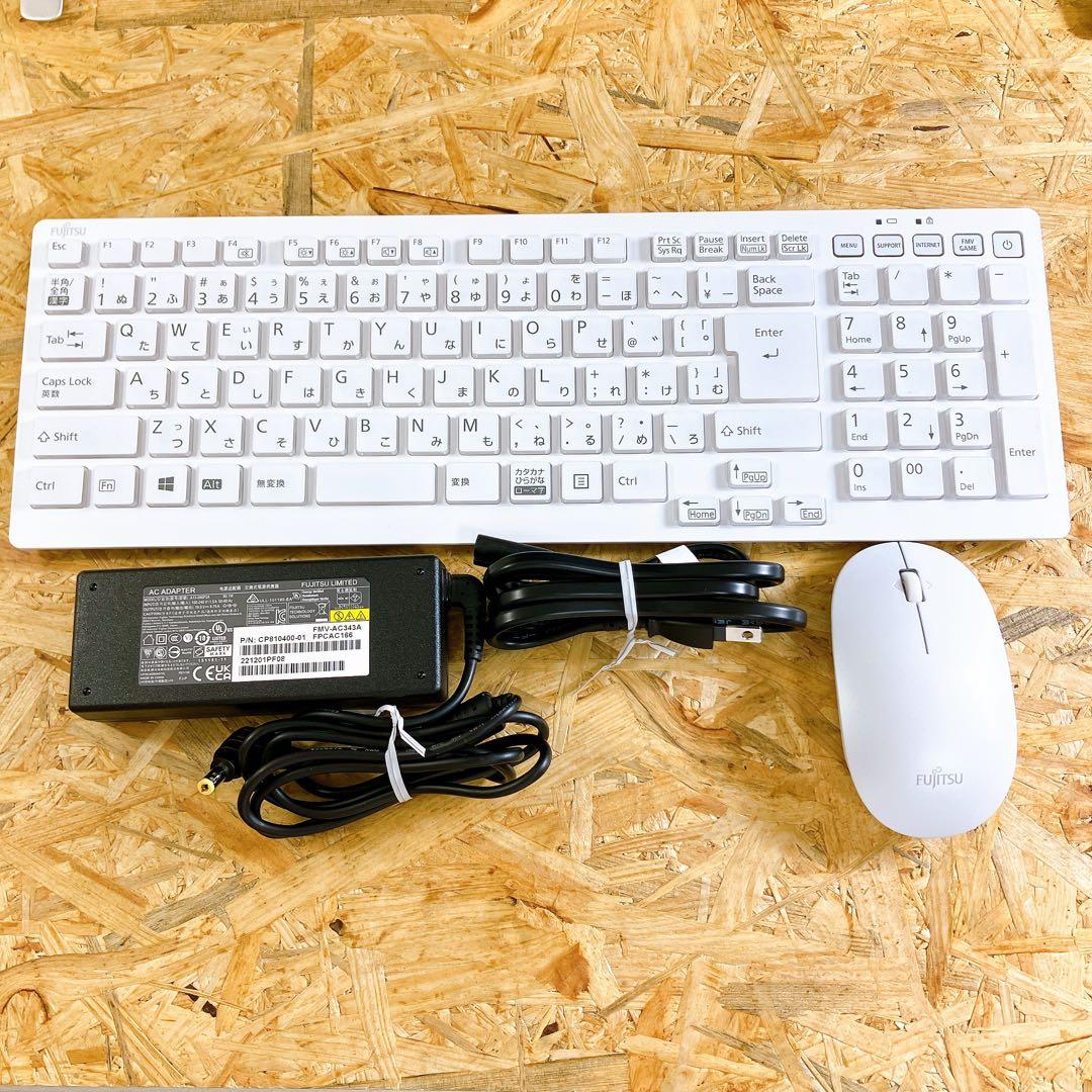 富士通 ESPRIMO FH60/F3 デスクトップPC 23.8型フルHD