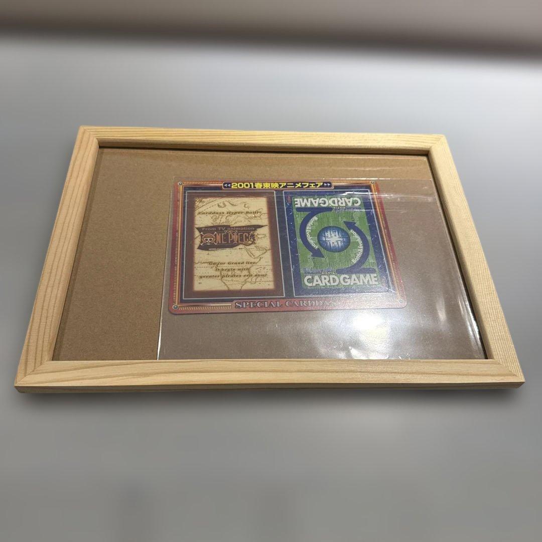 【未剥がし】ワンピース 2001東映アニメフェア　映画特典　デジモン　ねじまき島
