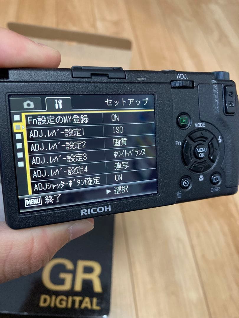 美品RICOH GR DIGITAL II 本体と付属品