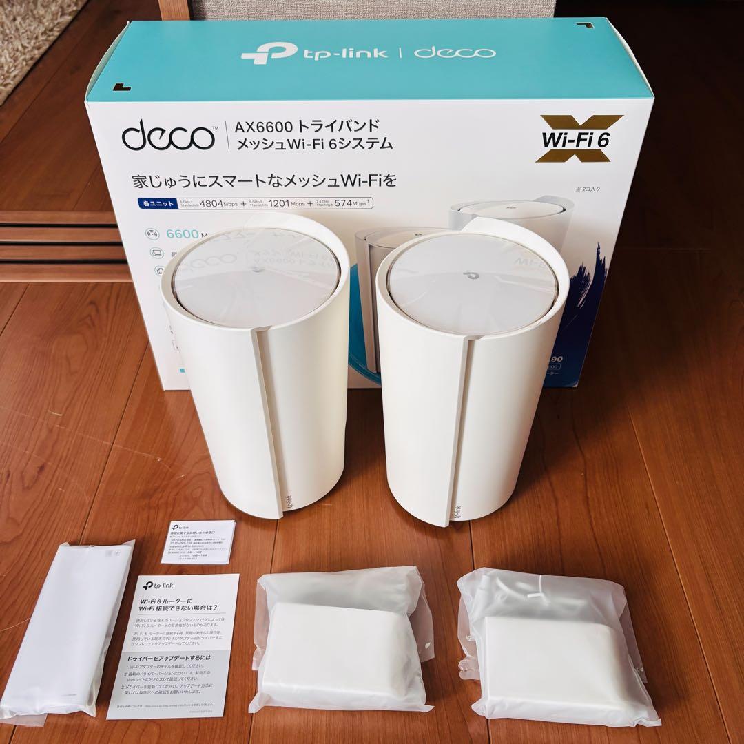 tp-link deco X90 AX6600 メッシュ Wi-Fi 6