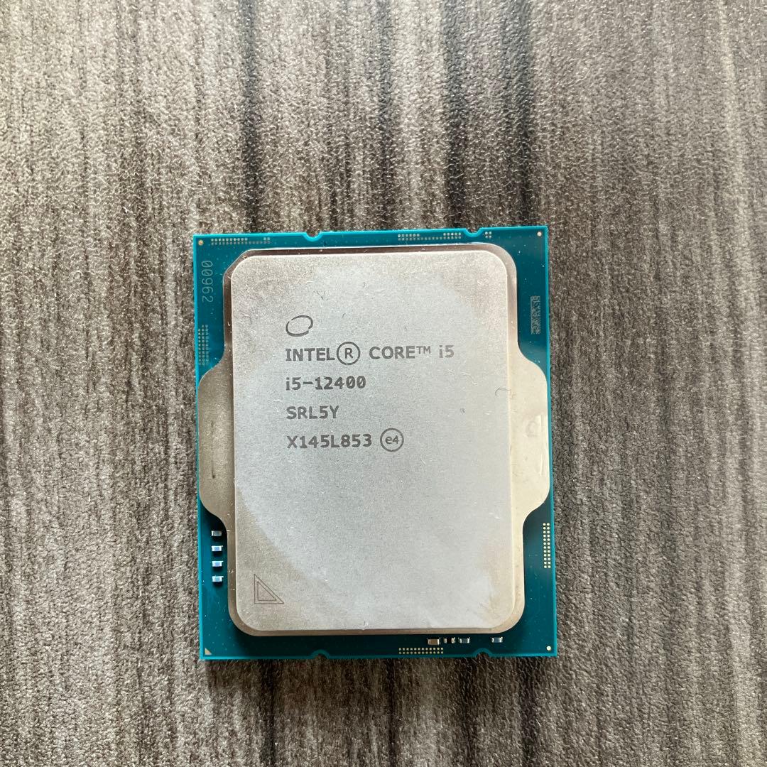 Intel Core i5-12400 CPU LGA 1700 [動作確認済]