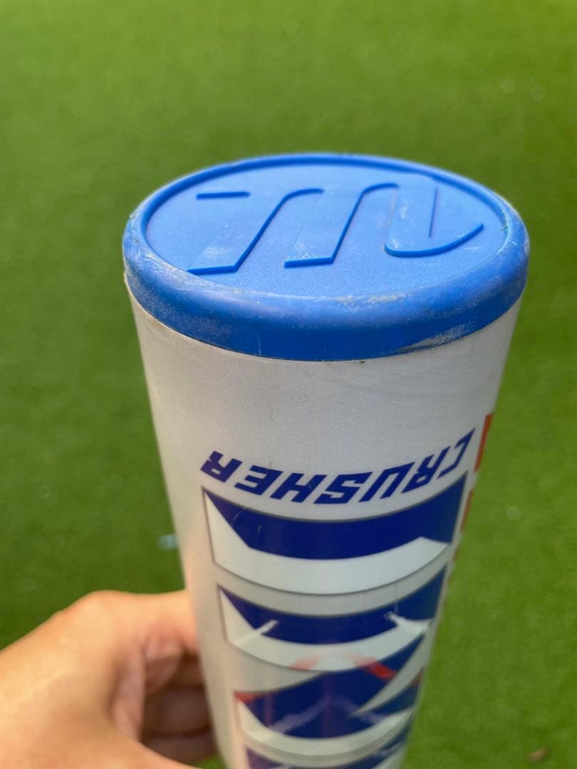 値下げしました❗️美品❗️青ワニワニクラッシャー78センチ【未使用バットケース付】