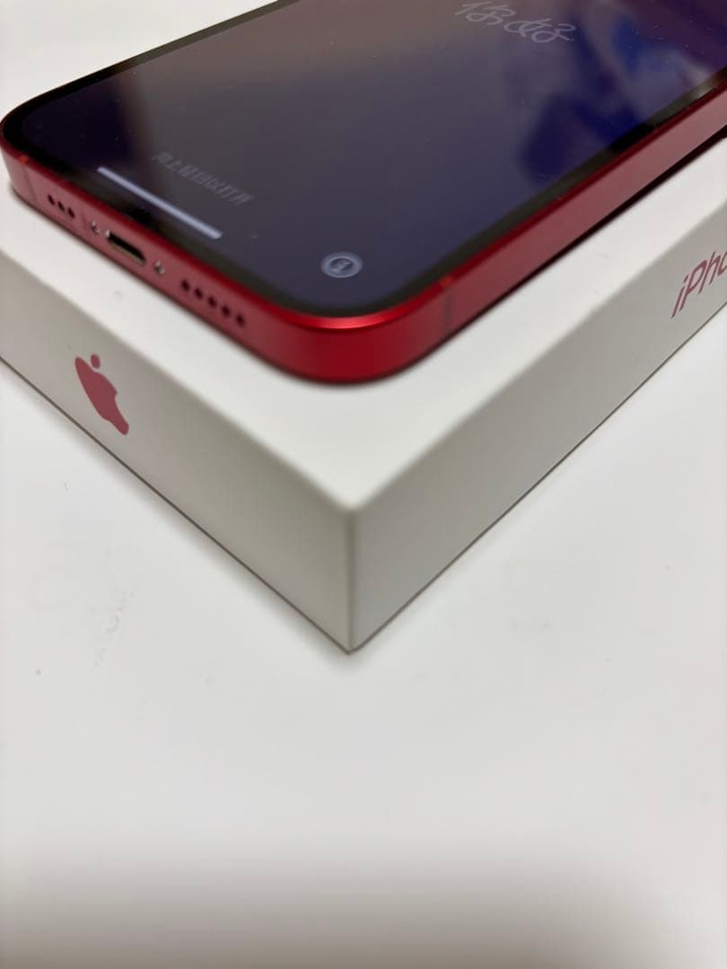 【美品】 iPhone13 128GB カラーレッド 箱あり