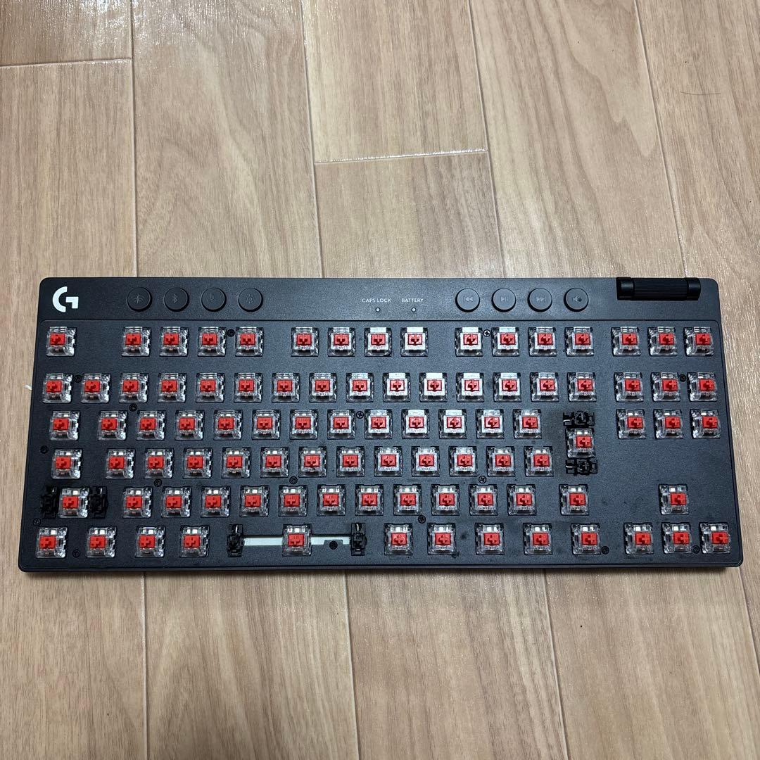 キーボード　PRO X TKL G-PKB-003WL-LNBK