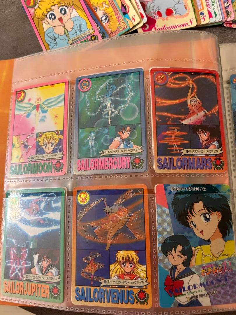 セーラームーンカードandファイル　おまけ付き