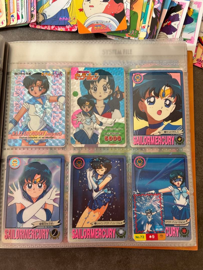 セーラームーンカードandファイル　おまけ付き