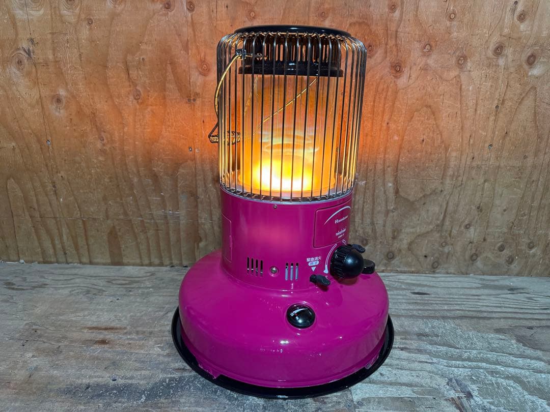 芯乾燥済 石油ストーブ 置台新品レインボー RB-25F 分解メンテナンス済