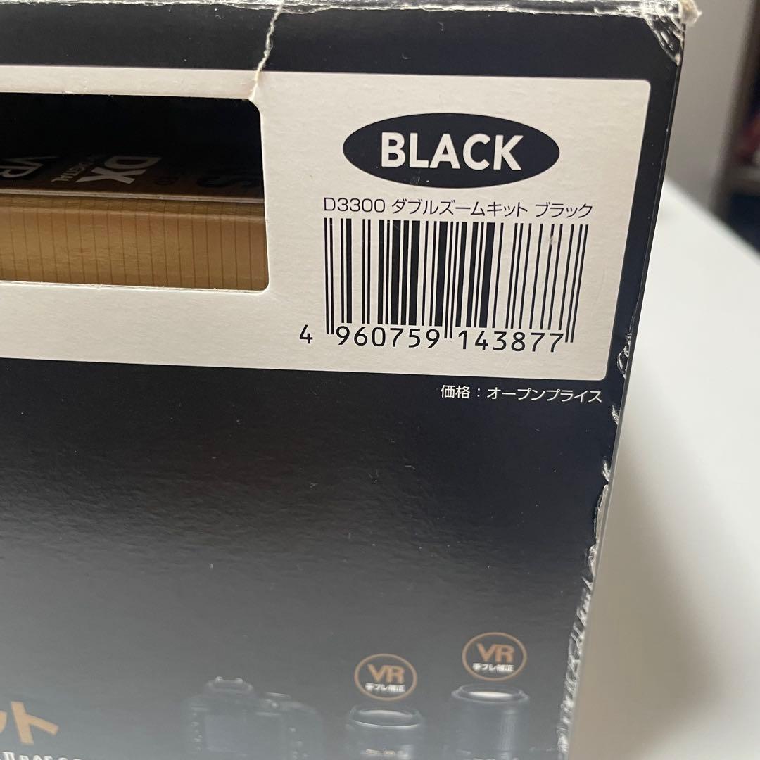 【美品】Nikon ニコン　D3300 ダブルズームキット デジタル一眼