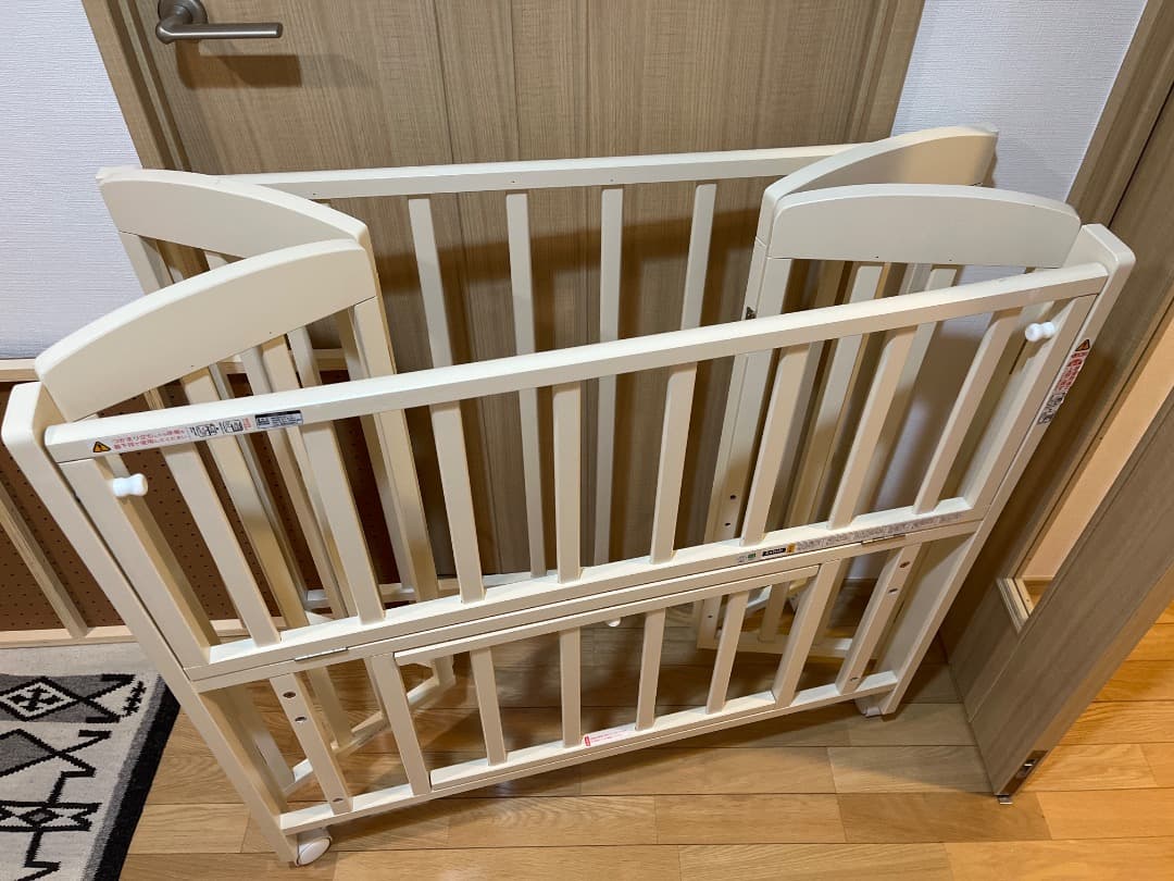 KATOJI 折りたたみミニベビーベッド（プチバニラ）