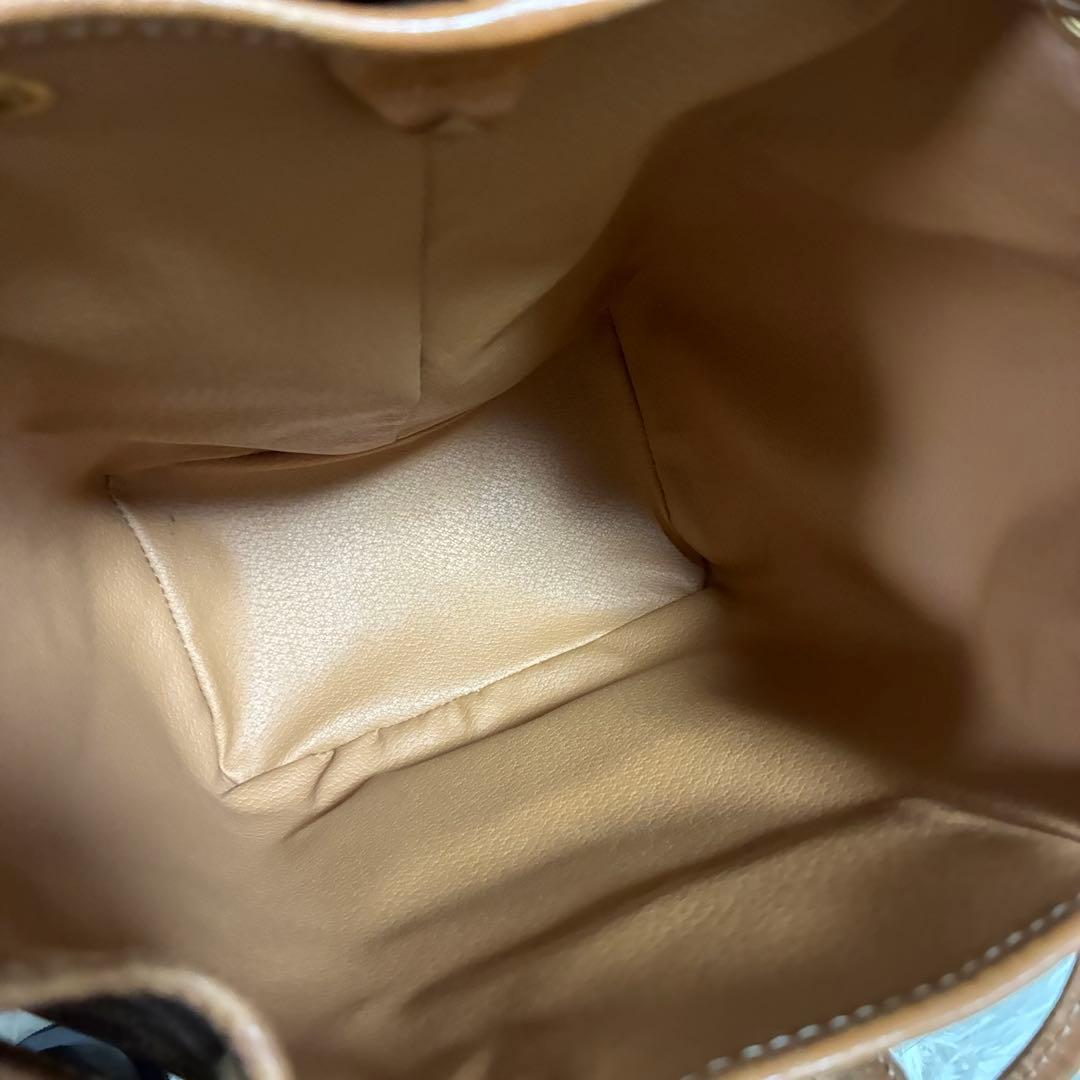 CELINE リュックサック マカダム トリンオフ PVC レザー