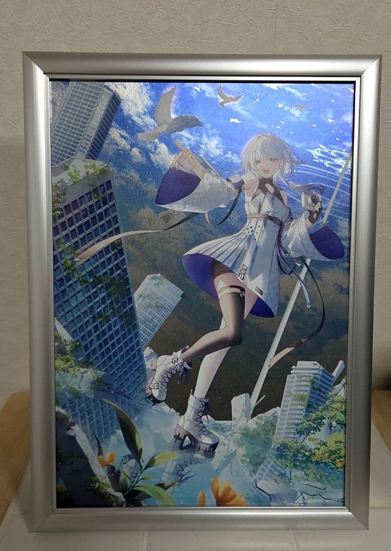 Y*u様 絵師100人展15　メタルプレート　遠坂あさぎ