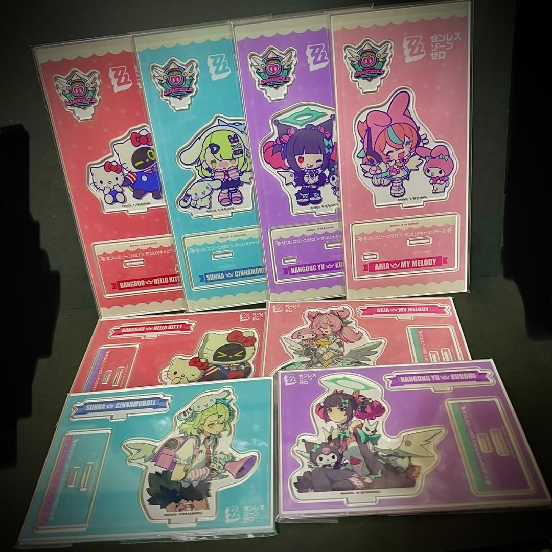 ゼンレスゾーンゼロ サンリオ　千夏 アリア 南宮羽 アクスタ 妄想エンジェル