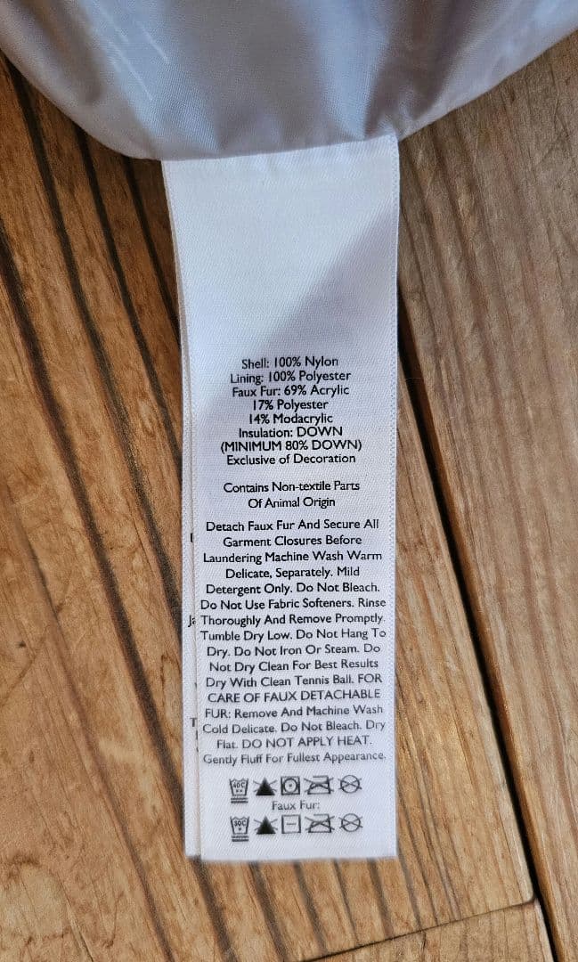 美品 Eddie Bauer ダウンコート650FP 日本Mサイズ(海外S)