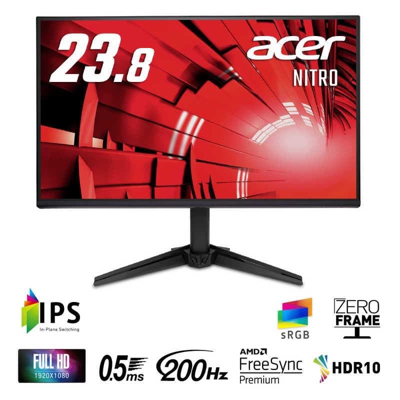 【新品】ACER エイサー　23.8型 /フルHD /ワイド　ゲーミングモニター