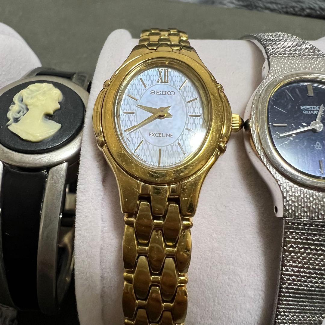 まとめ売り　5点　セイコー エクセリーヌ　その他腕時計
