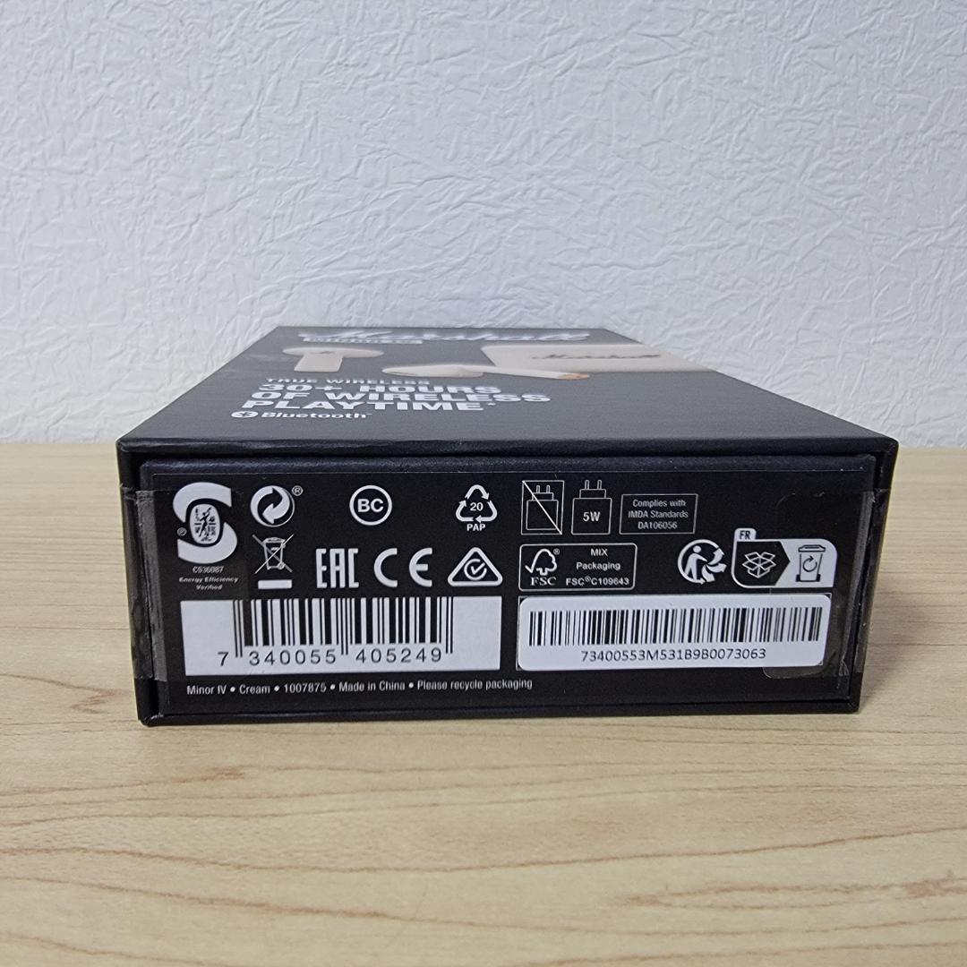 【ほぼ新品】Marshall MINOR IV Cream