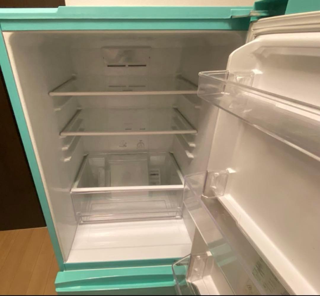 amadana184Lレトロ冷蔵庫ARF-A18-Bライトブルー三菱ハイセンス