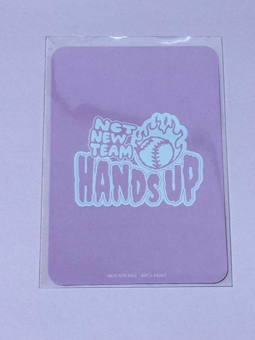 NCT NEW TEAM リク　Hands up トレカ　nctwish