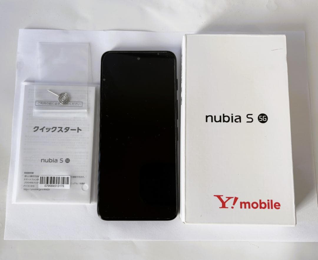 nubia S 5G Y!mobile A403ZT 本体