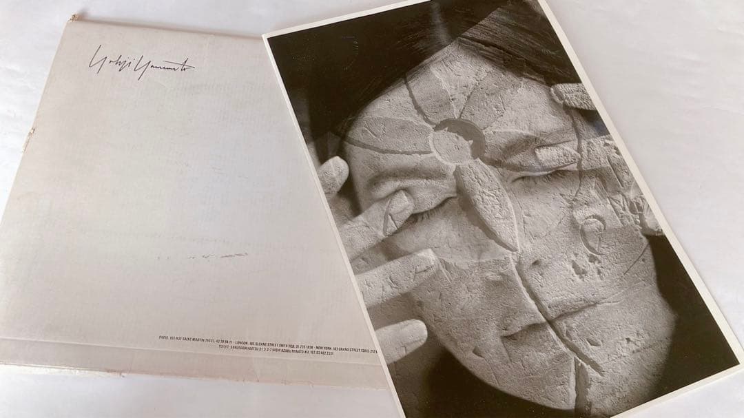 ヨウジヤマモト: ルックブック 年代は不明です。かなり希少！